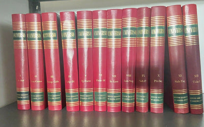 Enciclopedia Istituto geografico - Universo - 12 volumi