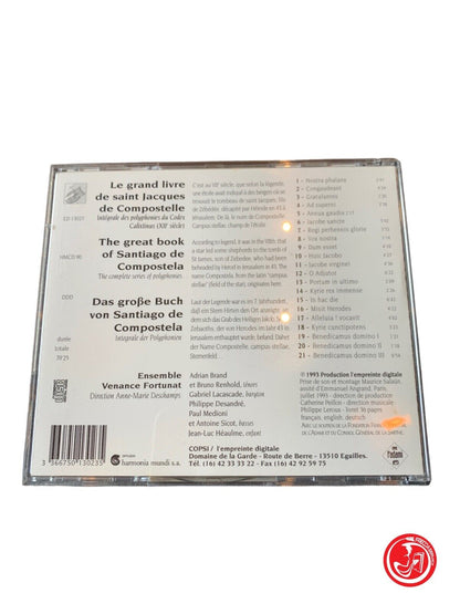 Ensemble Venance Fortunat, Anne-Marie Deschamps - Le Grand Livre De Saint Jacque