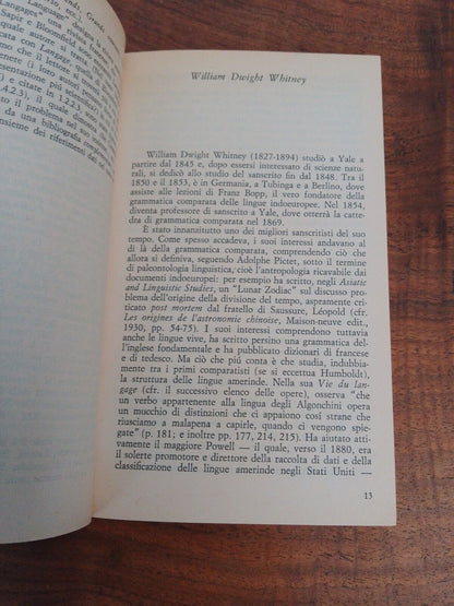 Histoire de la linguistique du XXe siècle, G. Mounin, Feltrinelli UE 635, 1974