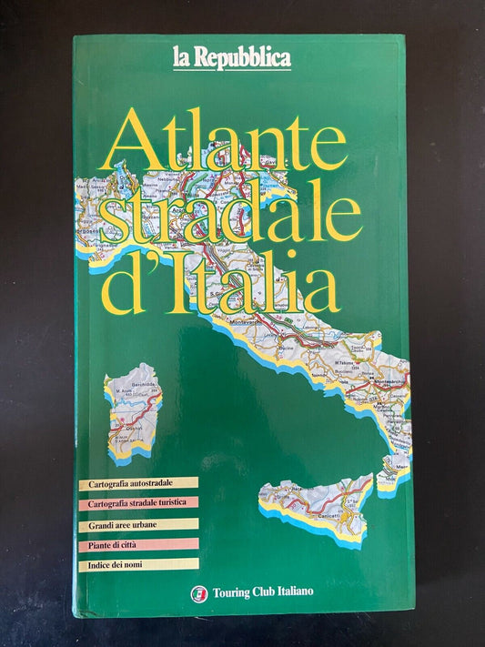 Books - Road Atlas of Italy - La Repubblica