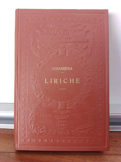 Liriche, G. Chiabrera, UTET  1926