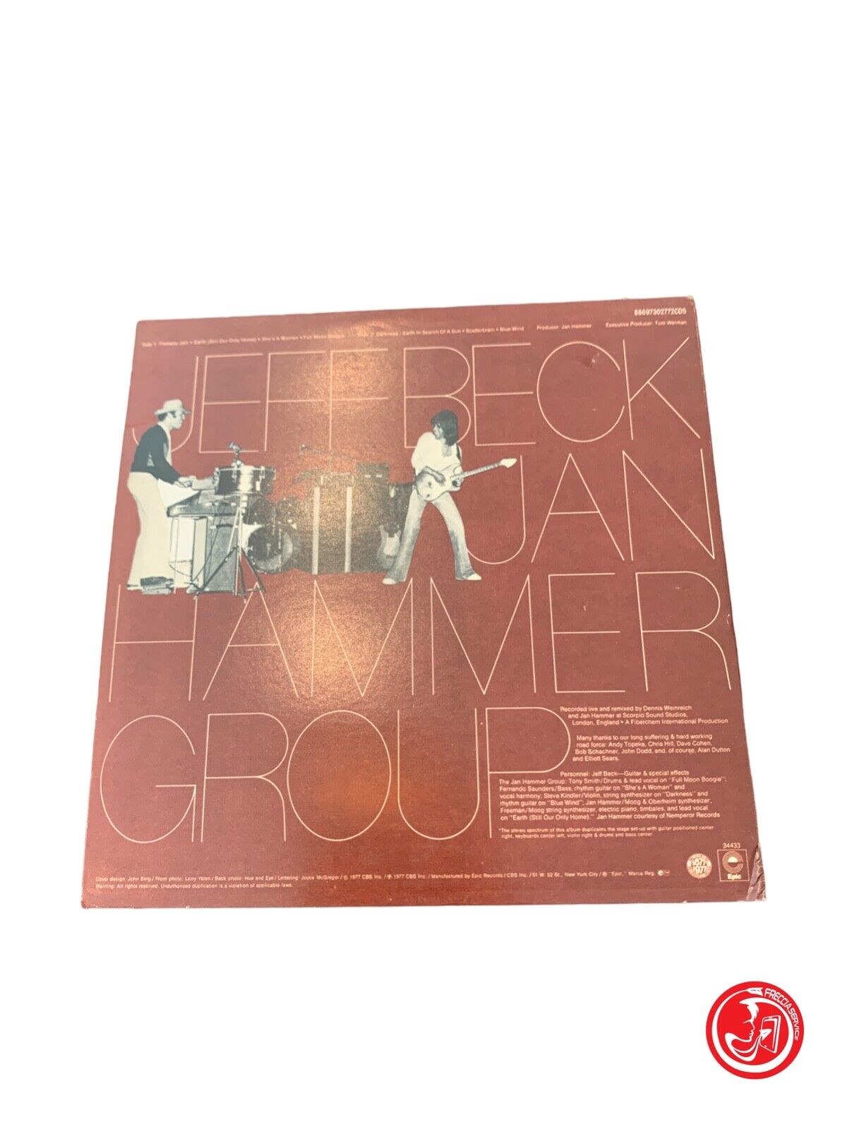 Jeff Beck with the jan hammer group