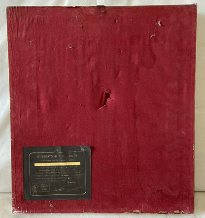 Bassorilievo Miglietta Giuseppe E Mottola Liliana In Lastra D Argento 800