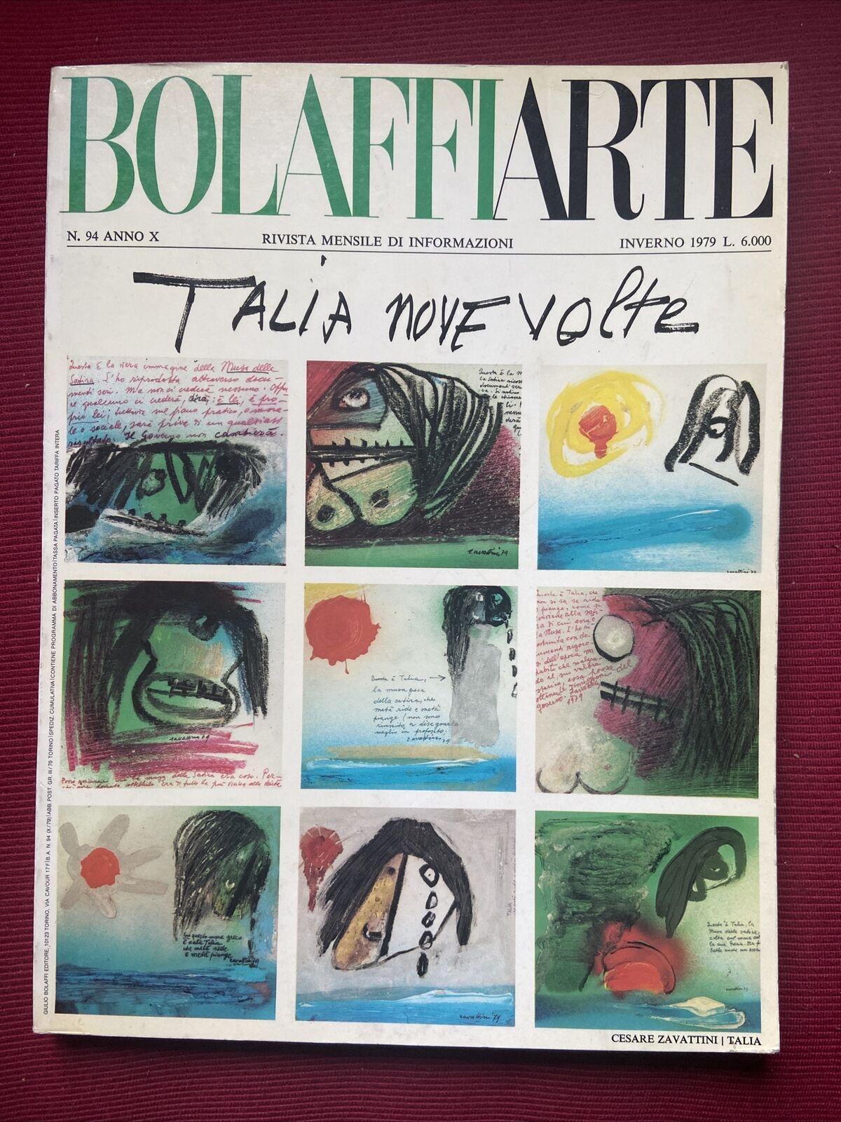 BOLAFFI ARTE - N.93 ANNÉE X