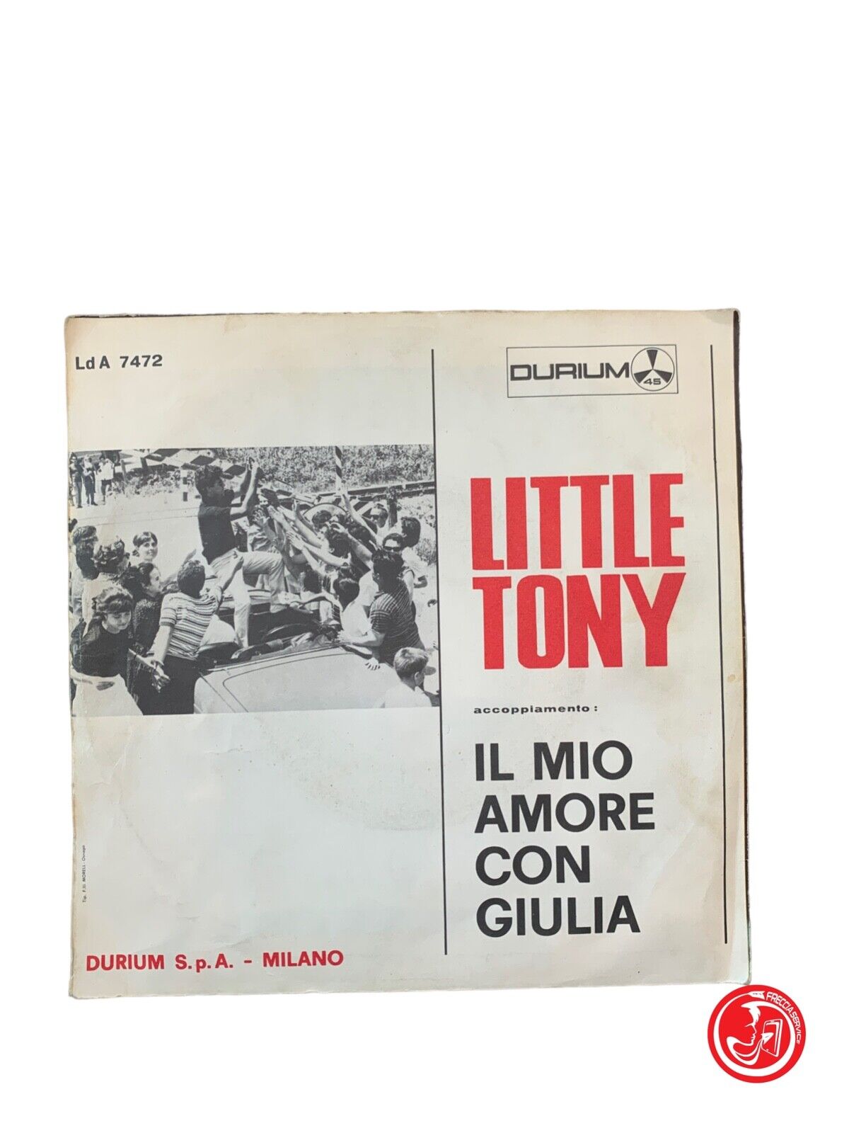 Little Tony - He will laugh / my love with Giulia