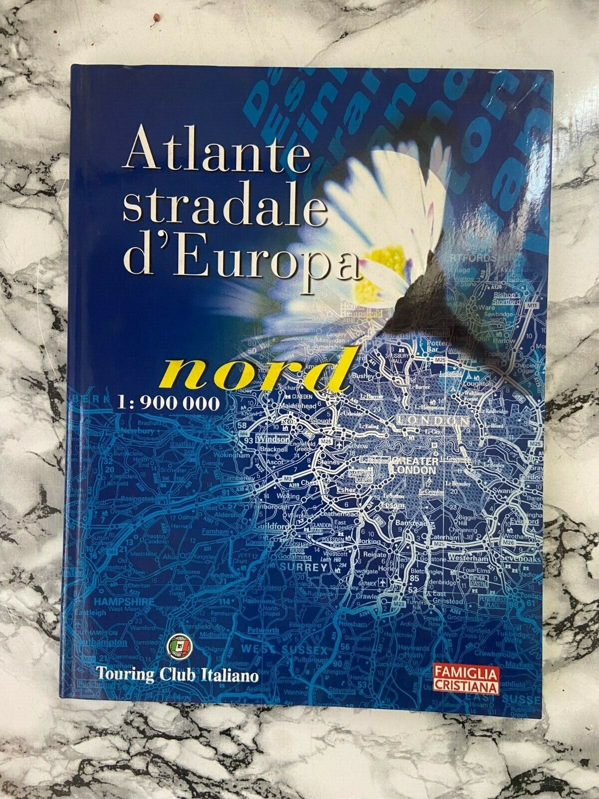 Book - Road Atlas of Europe - North