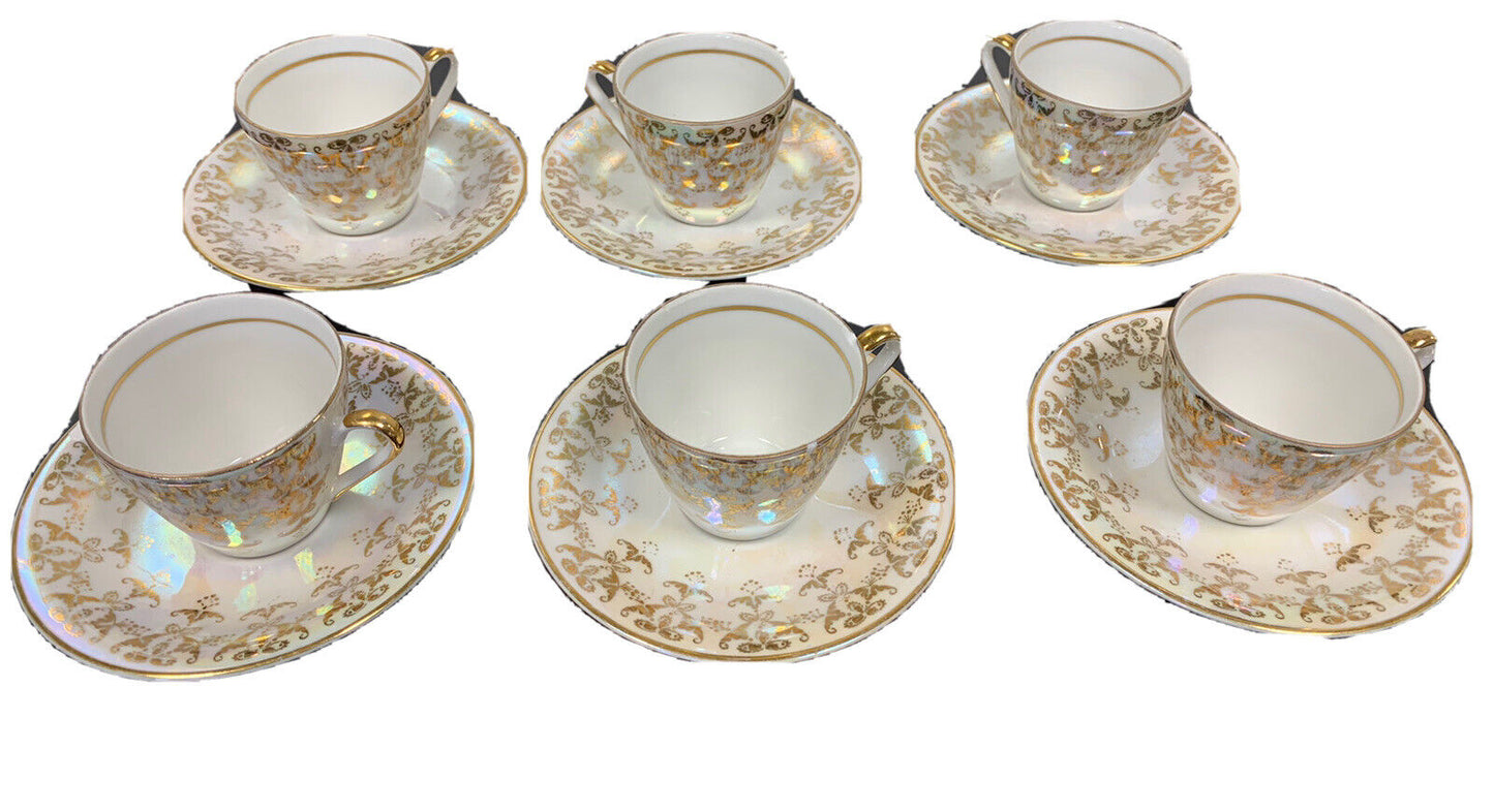 Set of 6 Bavaria cups