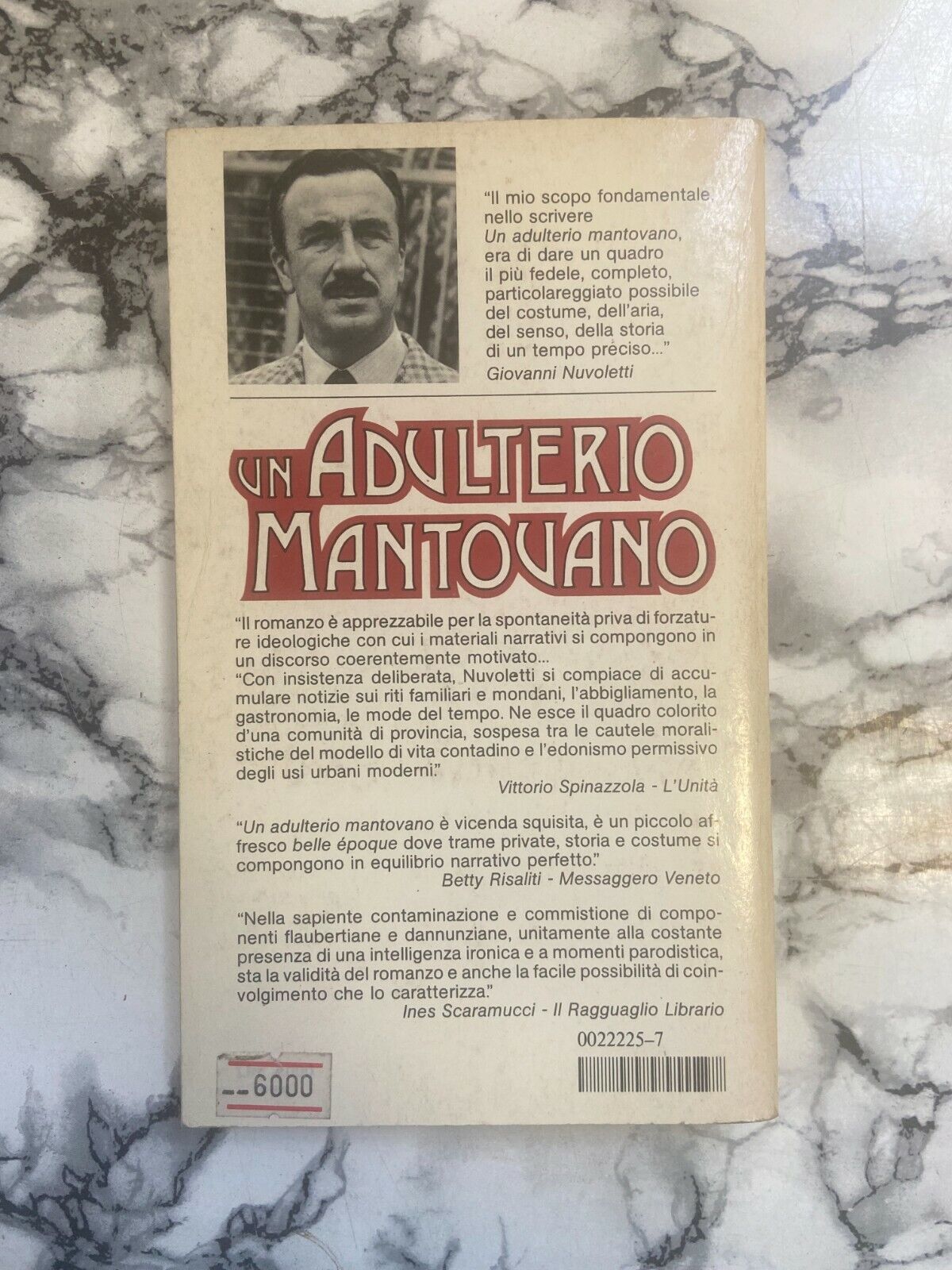 Libro - G. Nuvoletti - Un adultero mantovano