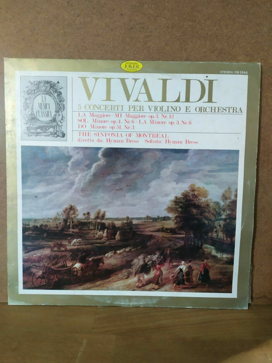 Vivaldi - 5 concertos for violin and orchestra 