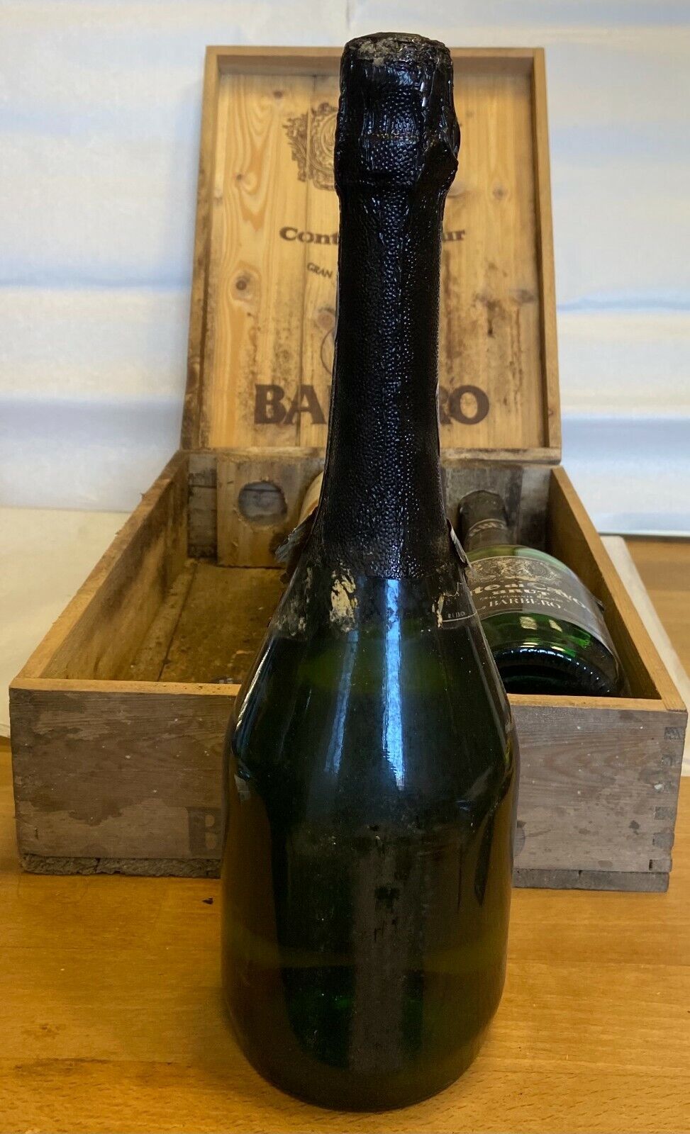 Bottiglie collezione Barbero con scatola originale.