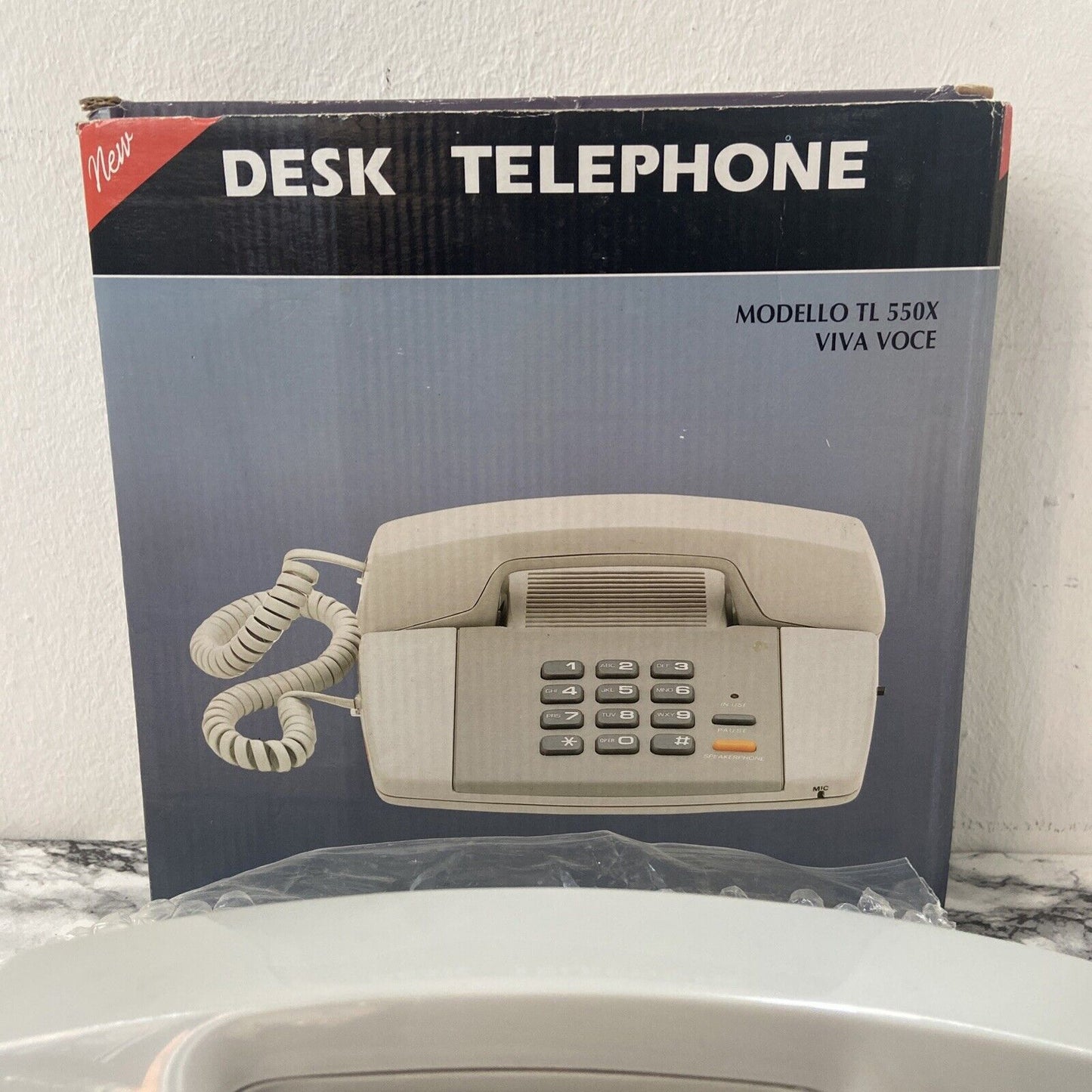 Telefono New Desk Telephone TL 550X Vivavoce