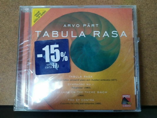 Arvo Pärt – Tabula Rasa