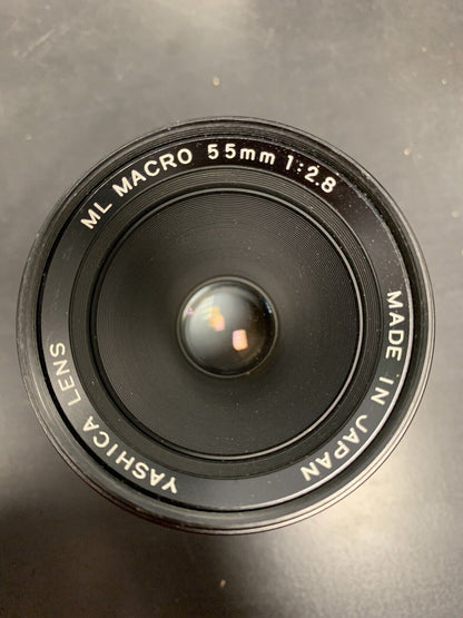 Yashica Lens ML macro 55mm 1:2.8 lens Made in Japan