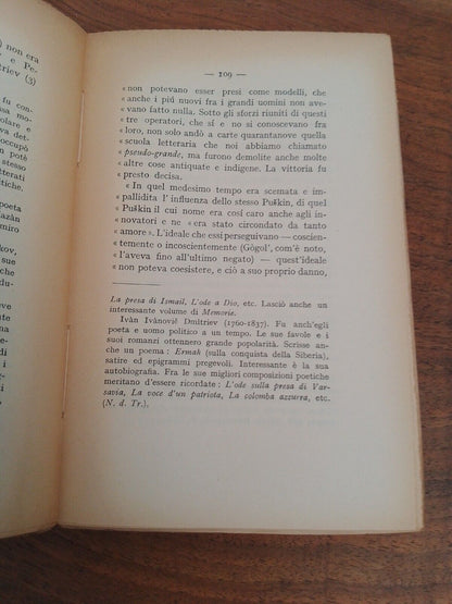 Memorie letterarie e di vita, I. S. Turgenev, Vallecchi