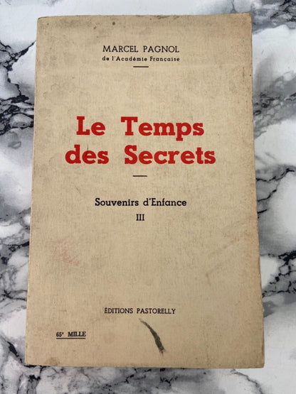 M. Pagnol - Le Temps des Secrets