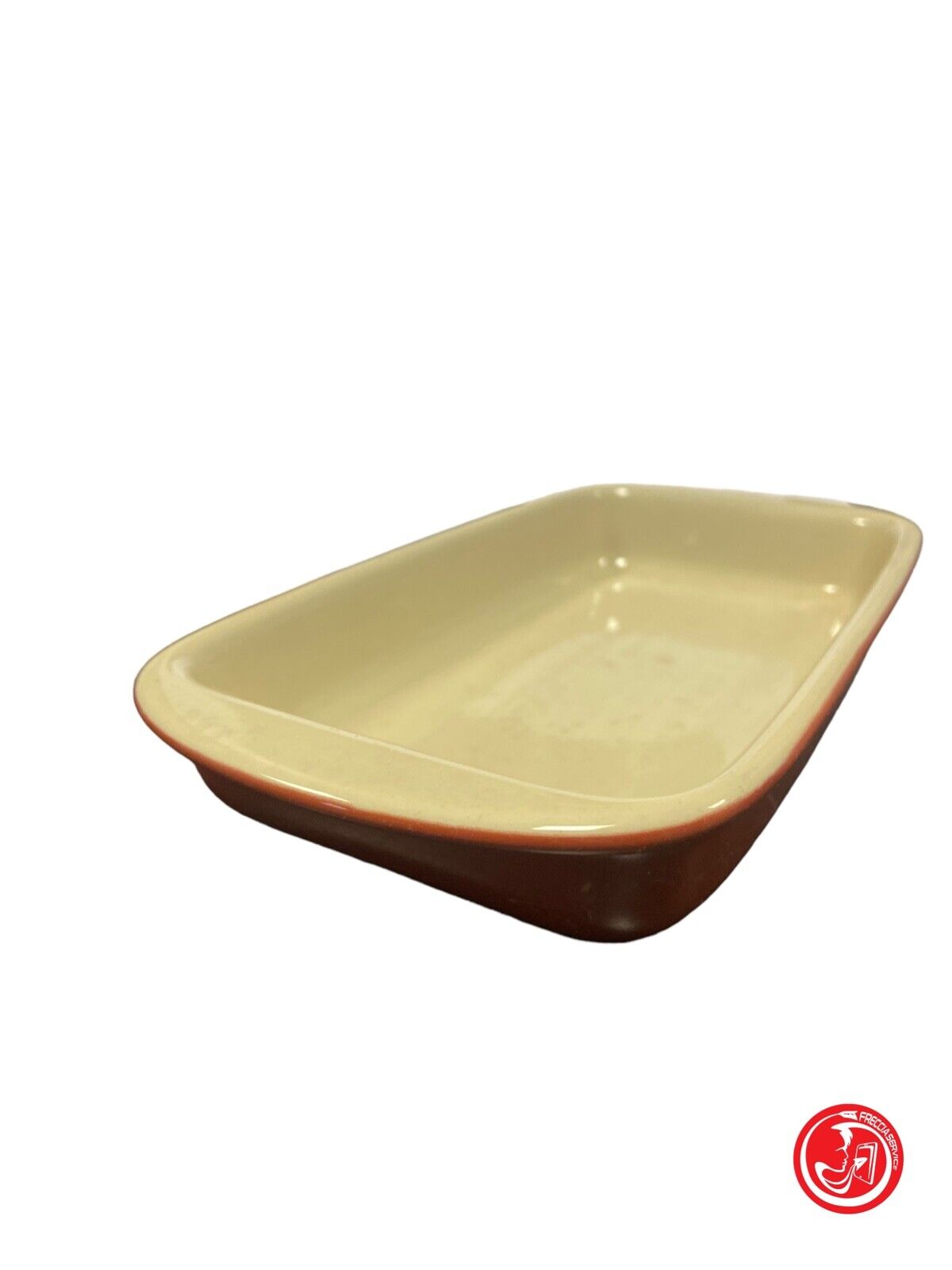 Pair of ceramic baking trays 