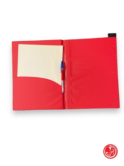 Cartellina per documenti rossa