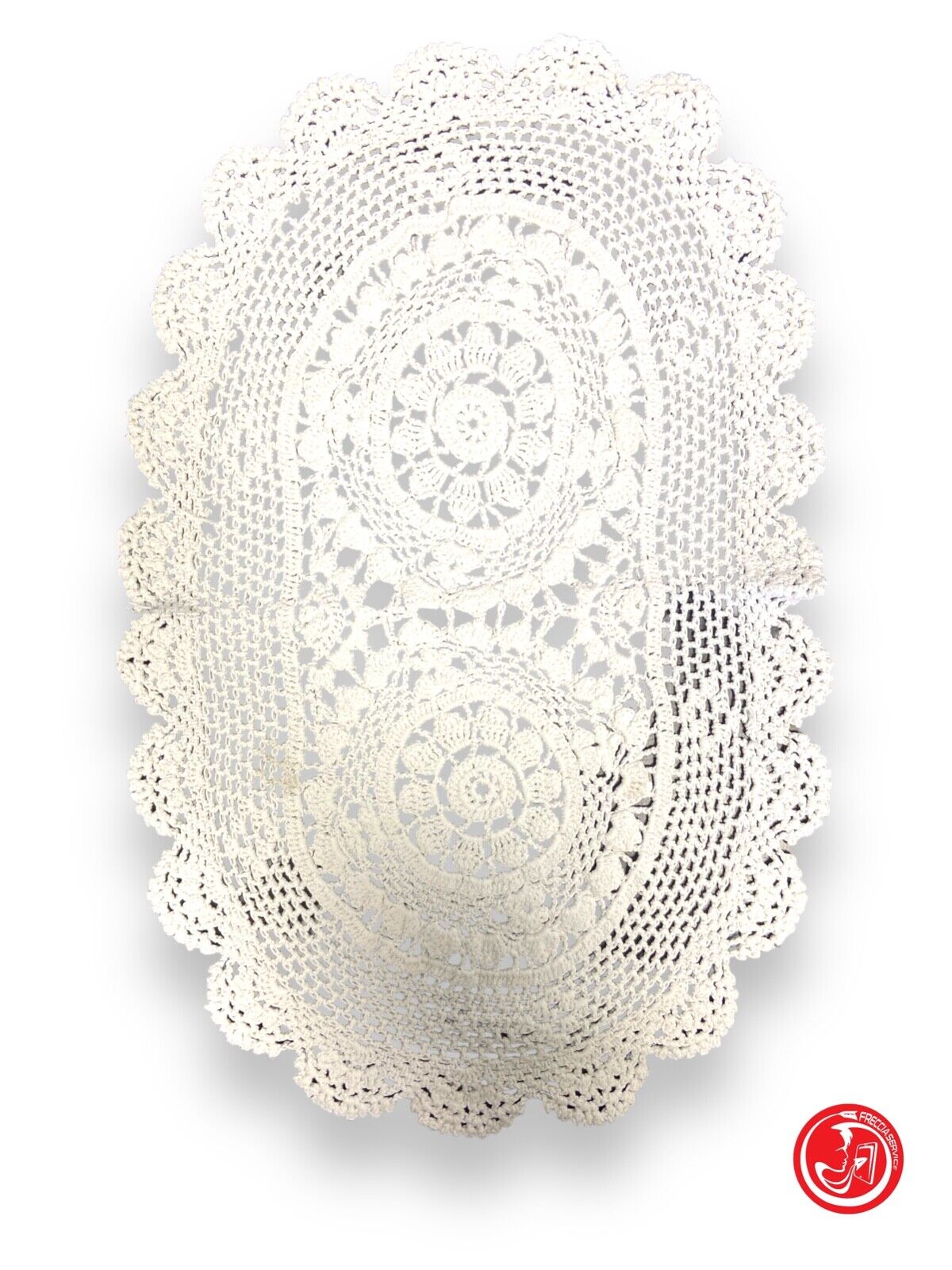 Embroidered doilies 