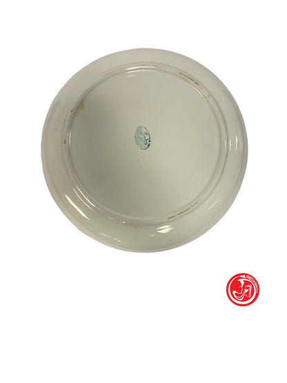 Trio plate in Vicentina ceramic - Italy 