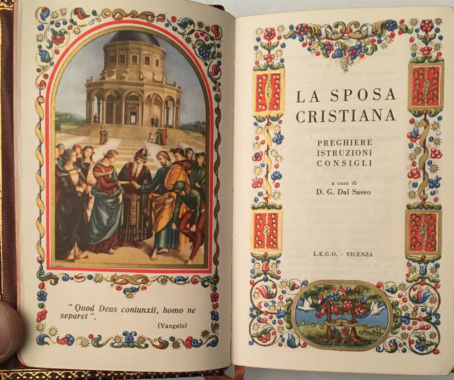 LIBRO DI PREGHIERE “LA SPOSA CRISTIANA”