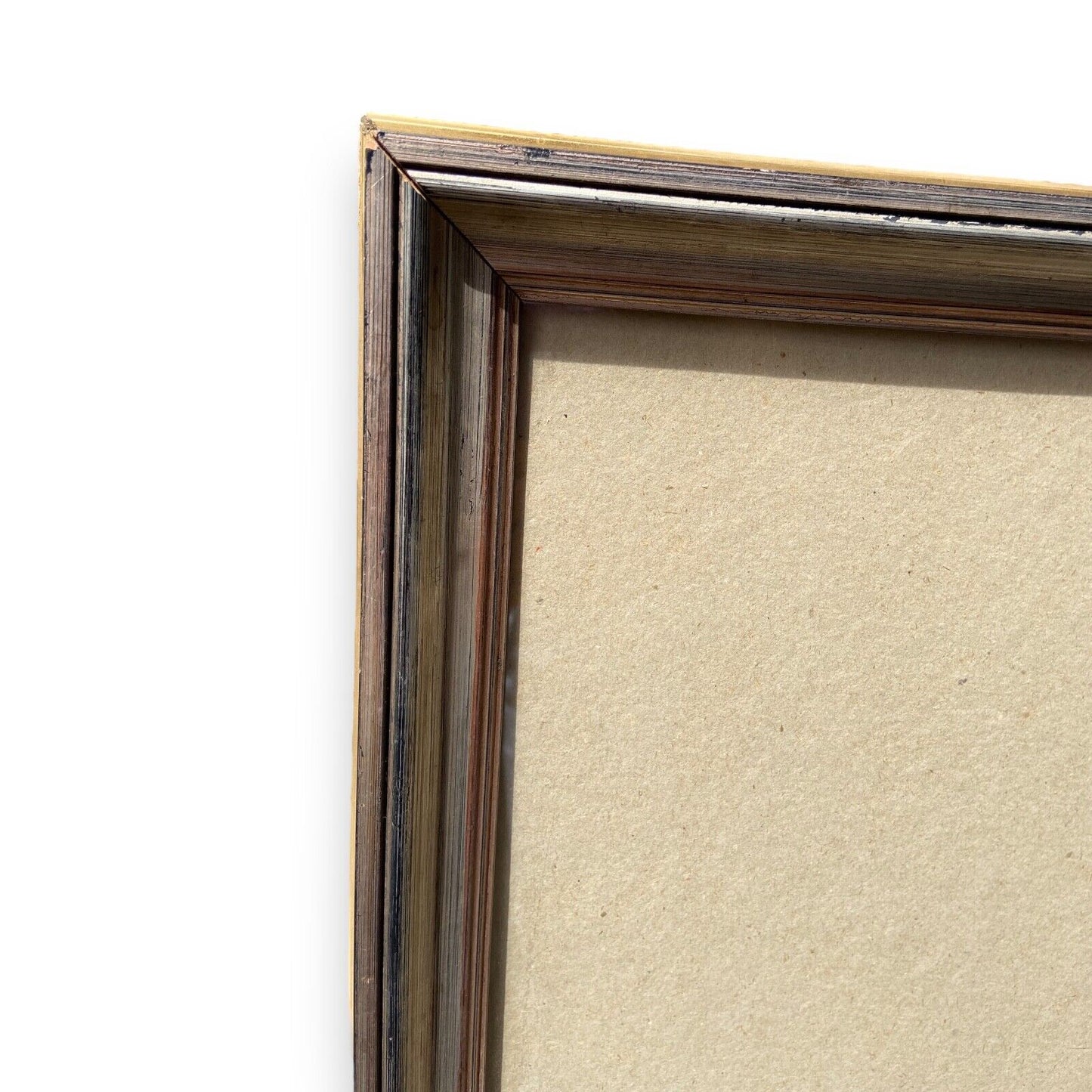 Cornice in legno con fondo in legno 40 x 46 cm