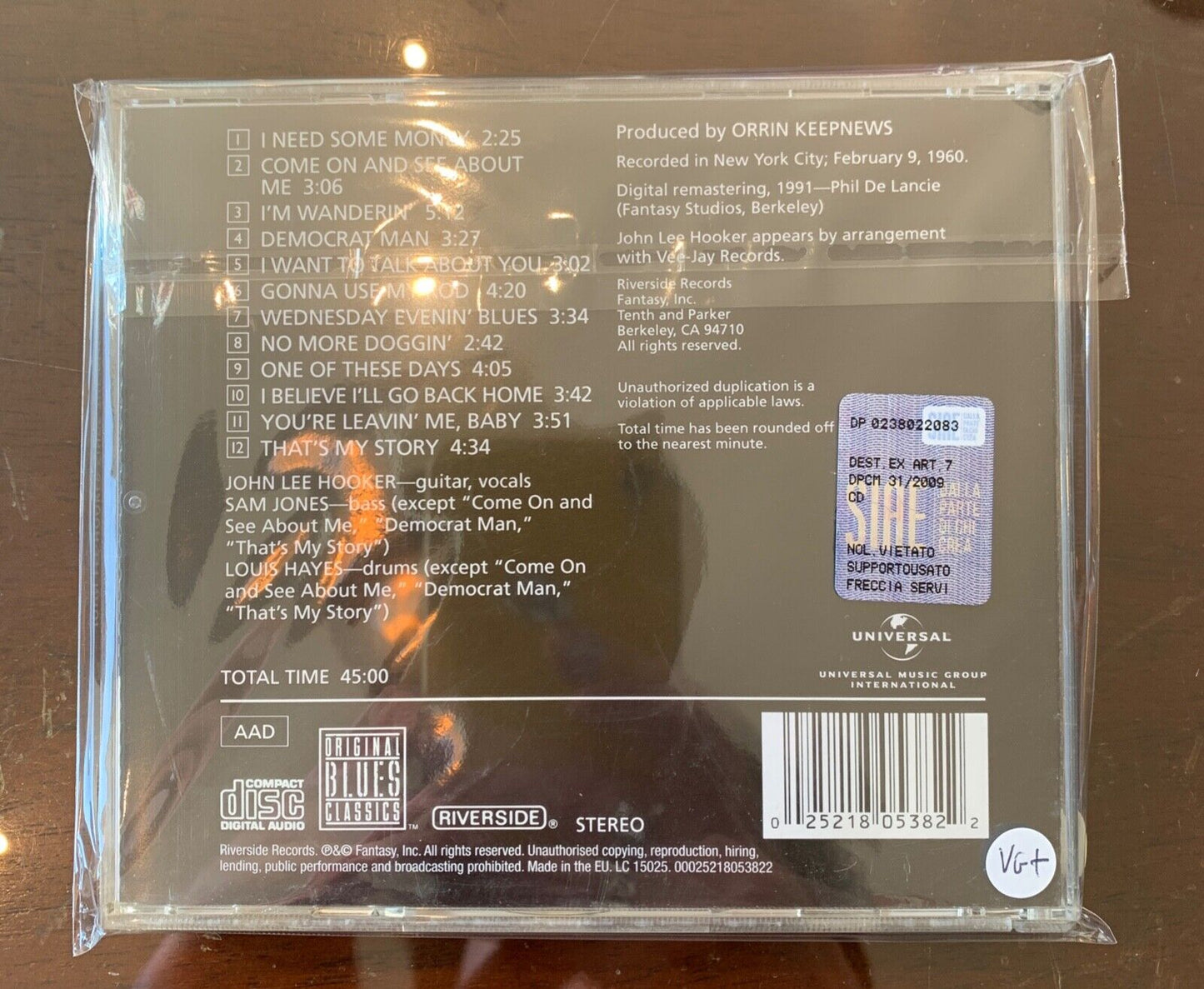 John Lee Hooker - C'est mon histoire John Lee Hooker chante le blues