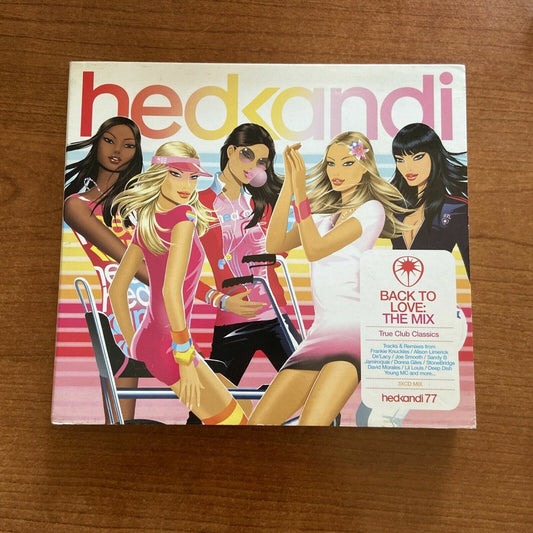 Various - Hed Kandi Back To Love The Mix (3 CD Set 2008) Frankie Knuckles Kariya