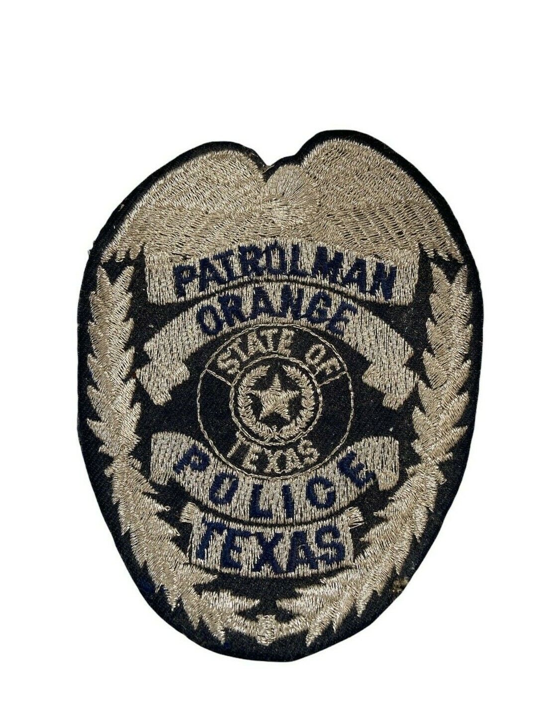 Toppa per vestiti - Patrolman orange police texas