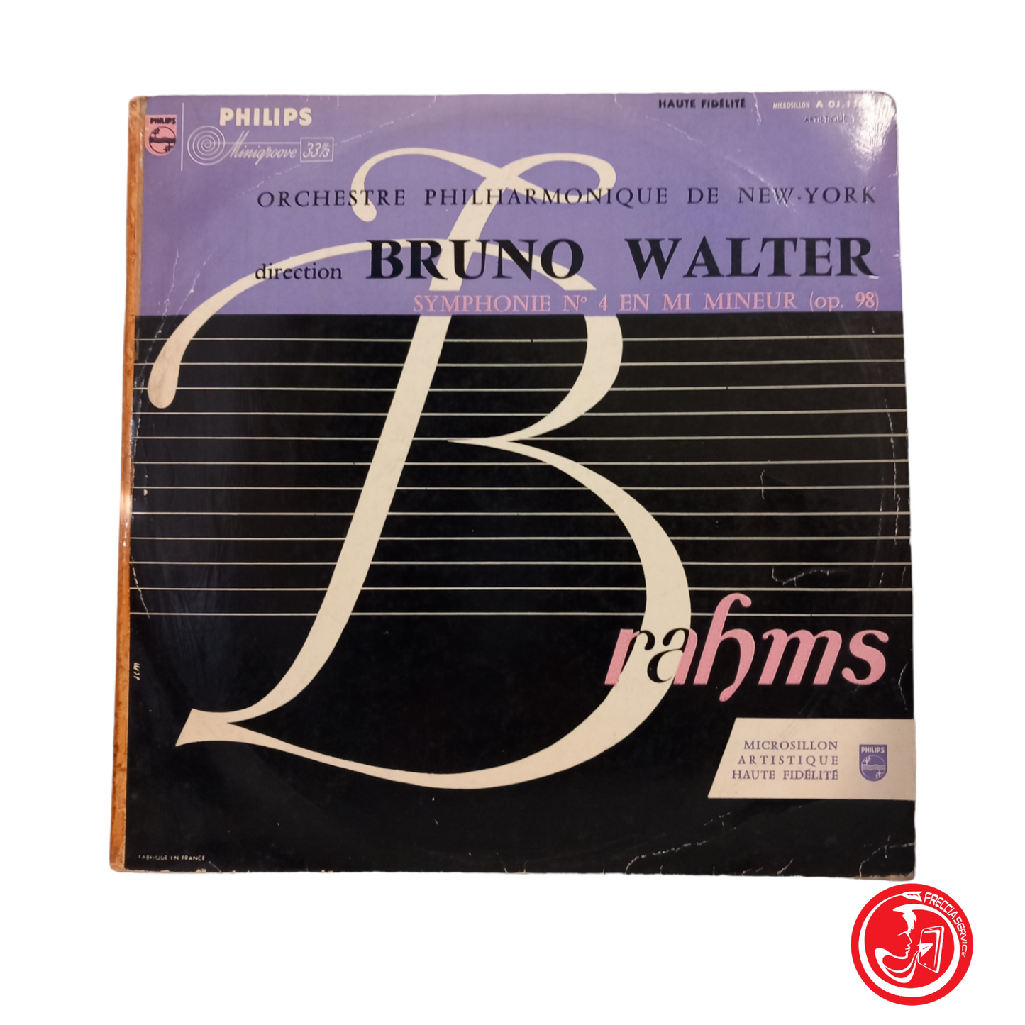 Symphonie N. 4 en mi mineur (op. 98) BRAHMS direction Bruno Walter