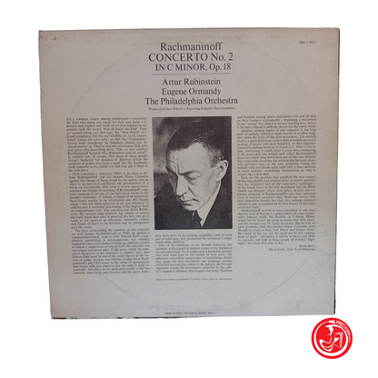 ARTHUR RUBINSTEIN Rachmaninov : Concerto pour piano n°2