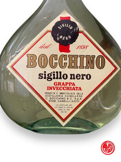 Bottiglia di Grappa Bocchino Sigillo Nero