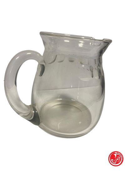 Brocca in vetro per l'acqua