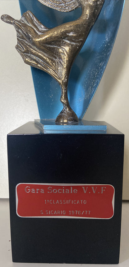 Trophée du Concours Social VVF 1ère Place S. Sicario 1976/77