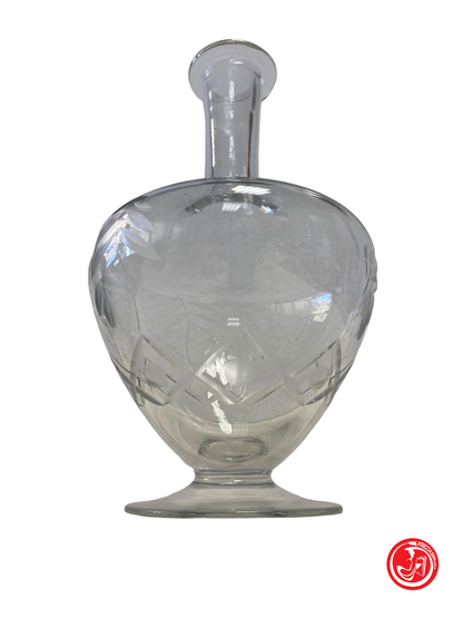 Paire de vases en verre