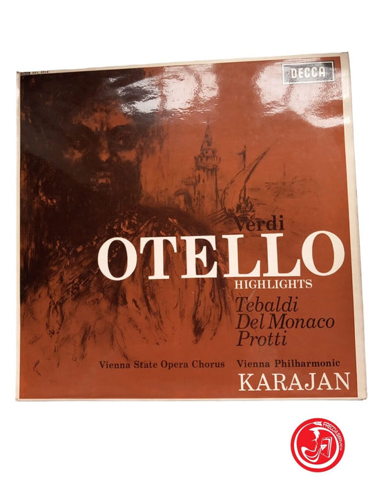 Chœur de l’Opéra national de Vienne, Philharmonie de Vienne, Karajan – Otello Highlights