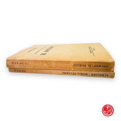 LE DUEL - MARIA STUART - 2 volumes - A.CECHOV - Octobre 1954