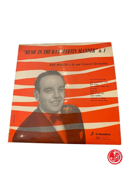 Ray Martin et son orchestre de concert* – Musique à la manière de Ray Martin N. 1