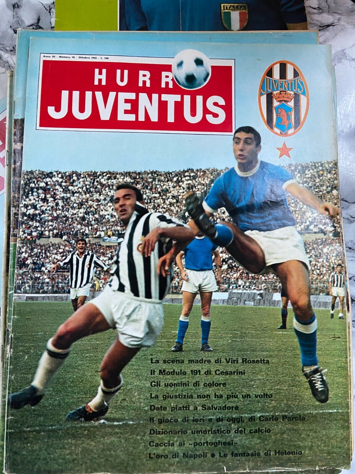 Juventus magazines from the 70s/80s