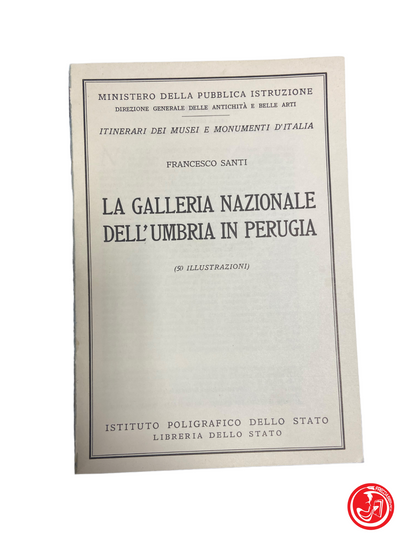 La galleria nazionale dell'Umbria in Perugia MCMLV . F. Santi