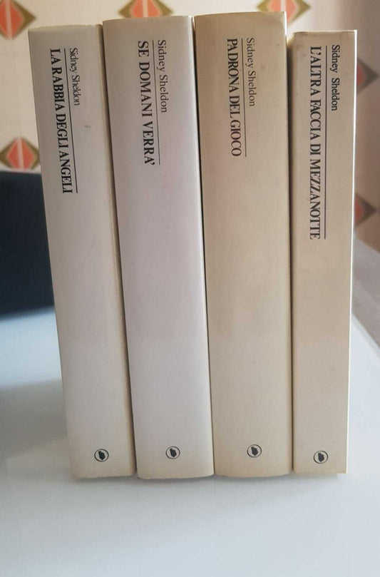 Sidney Sheldon - stock de 4 romans