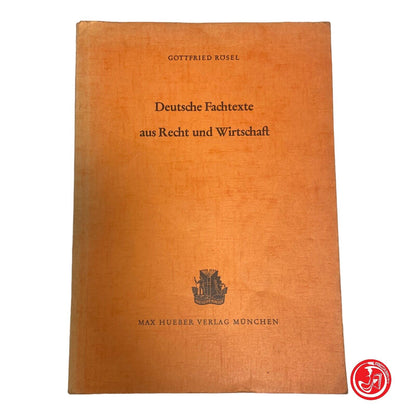 Deutsche Fachtexte aus Recht und Wirtschaft - G. Rusel - 1962