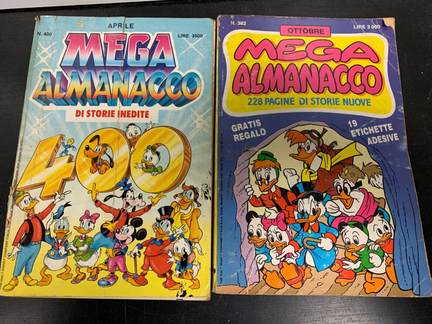 Mega almanacco Disney fini anni 80