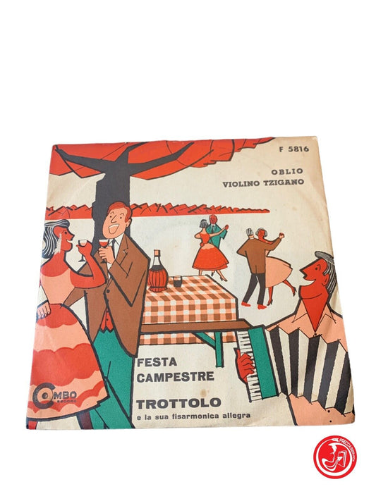 Trottolo and his cheerful accordion - Country festival