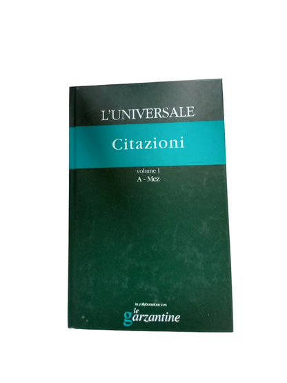 L'UNIVERSALE 21 Citations tome 1