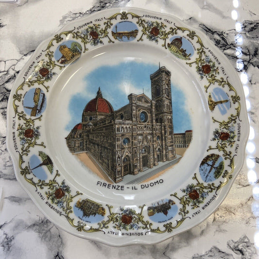 Souvenir Italie - Plats de Bavière - Florence - S. Gimignano