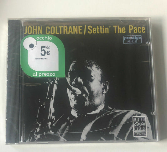 CD John Coltrane ‎Settin' The Pace Original Jazz Classics ‎OJCCD 078-2 GERMANY 