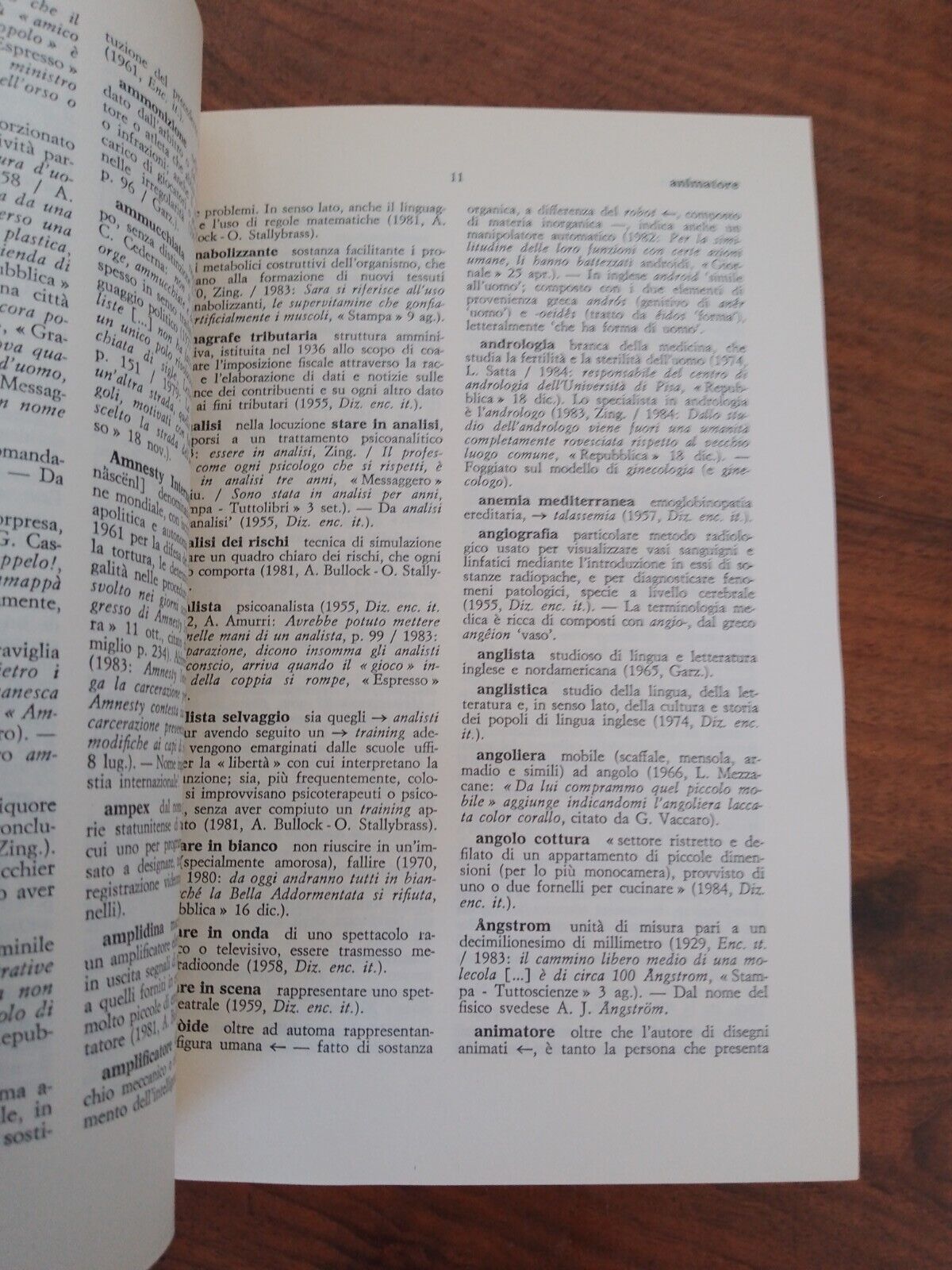 Dictionnaire de mots nouveaux (1964 - 1984) par Cortelazzo-Cardinale, Loescher 1986