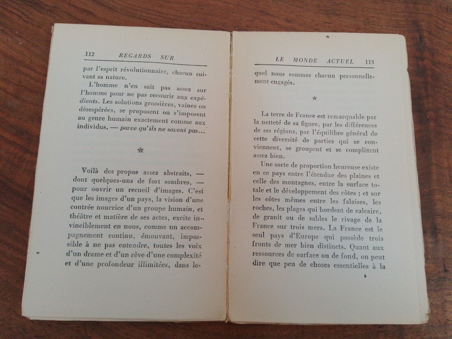 REGARDS SUR LE MONDE ACTUEL - P. Valéry - LIBRAIRIE STOCK 1933