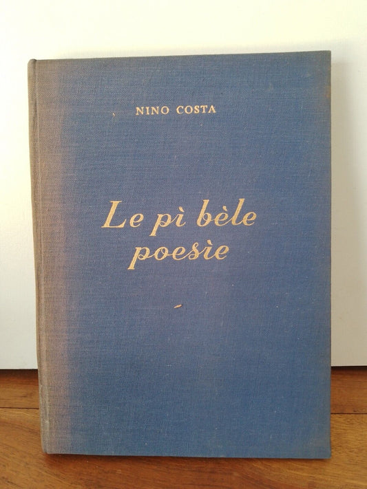 The most beautiful poems, Nino Costa, Turin, 1949 + collection of poems