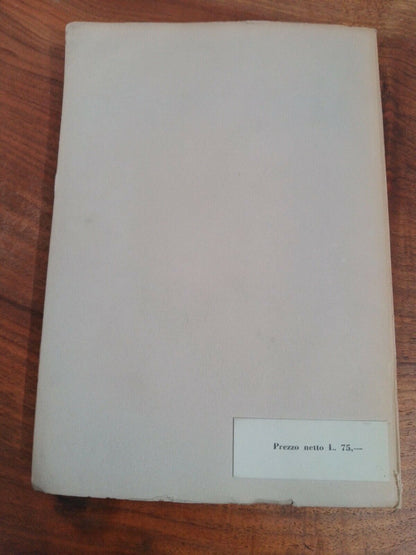 INTRODUCTORY PHILOSOPHY, A. Falchi, Giappichelli ed., Turin, 1941